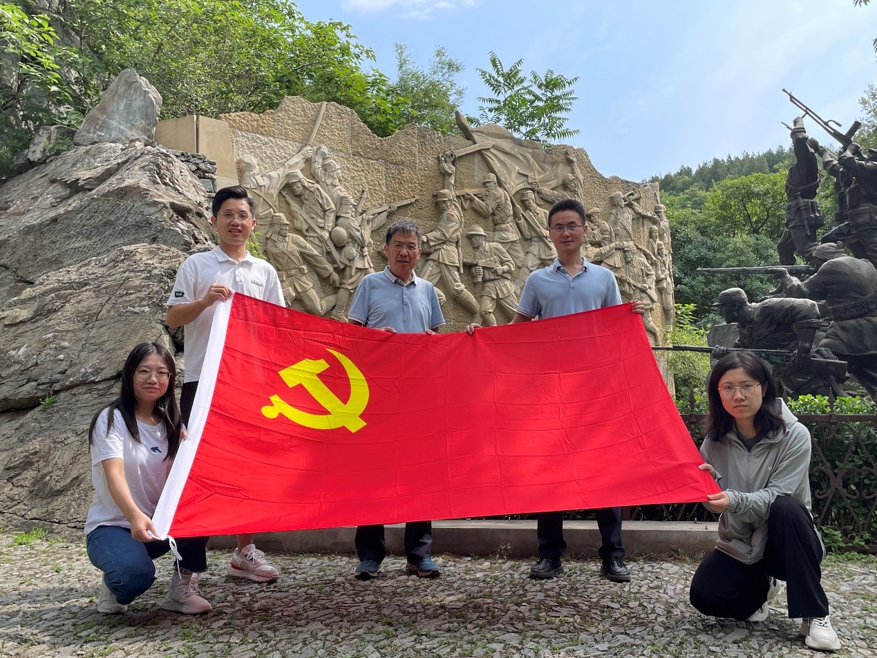 鸡营养代谢与调控团队党支部开展“走好第一方阵，学习抗日精神，我为二十大作贡献”主题党日活动