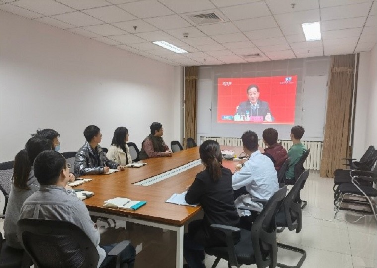 牧医所第二党支部专题学习党的十九届六中全会精神